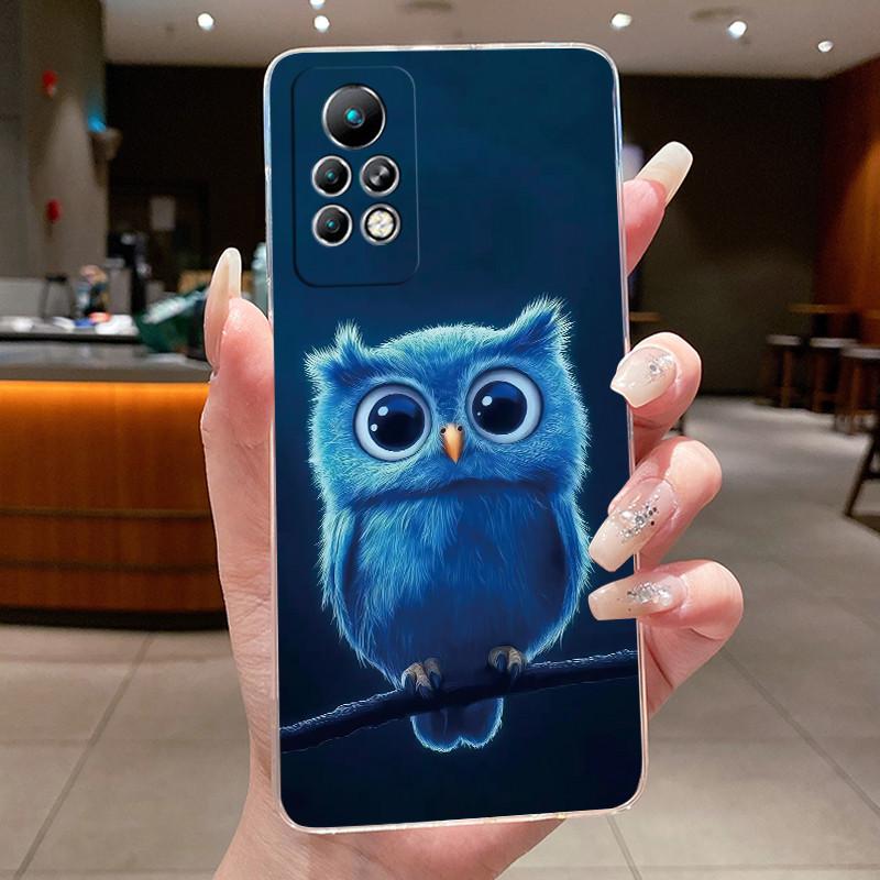 Чехол для Infinix Note 11 Pro X697 11s X698 Note11 X663 X663B Эстетичный Милый Крутой Для Мальчиков Девочек Прозрачный Мягкий Силиконовый Чехол для Телефона