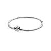 Moment Iconic Sterling Silver Charm Bracelet 590702HV-16 For Women