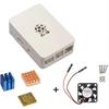 Raspberry Pi 3 2 Крышка корпуса, охлаждающий вентилятор и алюминиевый радиатор — 1 комплект