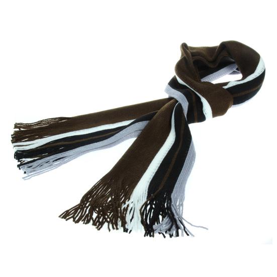 Мужской шарф популярный утолщенный уютный контрастного цвета длинная повседневная одежда