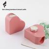 Pine Heart-Shaped Solid Wood Candle Holder Instagram Style Christmas Halloween Valentine's Day Decoration Custom Home