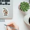 Inspirational Text Sticker | Durable for Laptop, Car, Luggage, Skateboard & More - Perfect for Teens, Adults, Creative Decor & Gifting