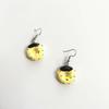 Tea Resin Sweet Lovely Cute Fashion Cartoon Drop Personality Cake Funny Jewelry Girl Food Earrings