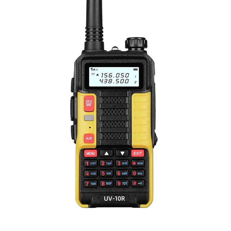 BAOFENG UV-10R Walkie Talkie 10W Dual Band Long Range Two Way Radio Support USB Cable Charging BF-UV10R Transceiver
