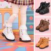 Decoration 5CM Doll Wearing Differents Color Leather Shoes Play House Accessories 1/6 Doll Boots