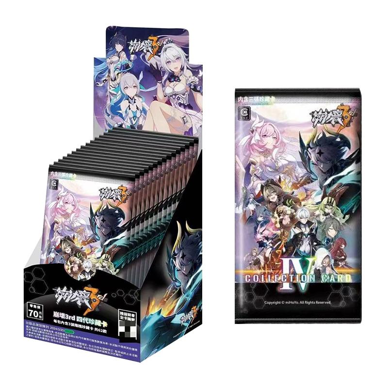 Карта Honkai Star Rail Аниме Игра Genshin Impact Honkai Star Railway TCG Карта Игра Collapse Торговые Коллекционные Карты Игрушки Подарки