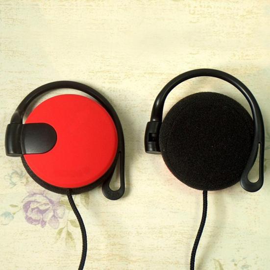 Universal 3.5mm Wired Ear Hook Earphone Smartphone Computer Sports Headphone