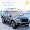 Window Shades for Car Windshield, Foldable Car Window Shades Reflective UV Block Sun Visor Keep Vehicle Cool in Summer Heat
