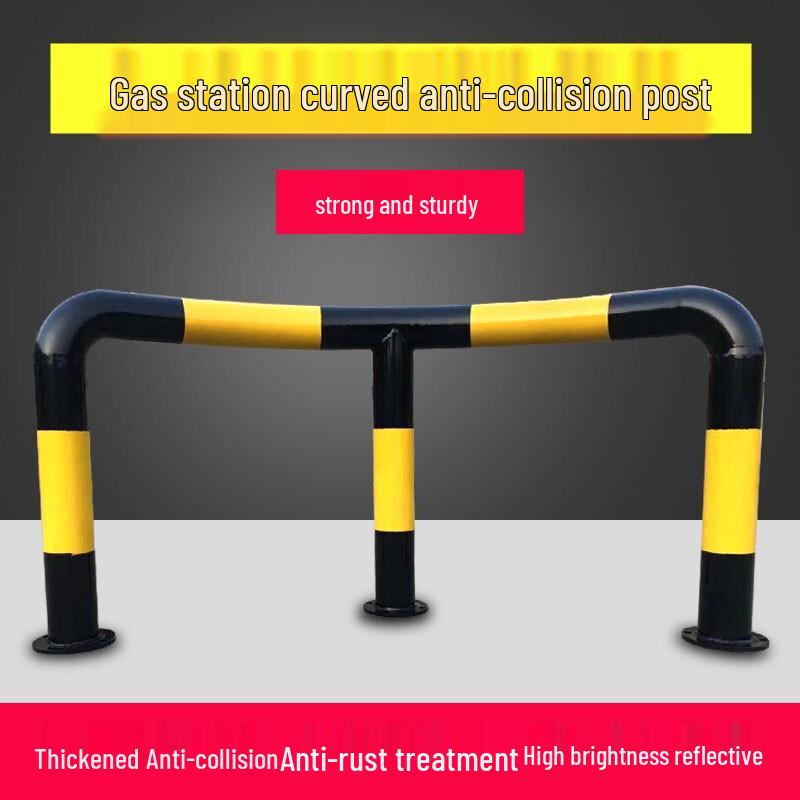 Gas Station Anti-Collision Guardrail