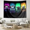 Halloween-horror Print Tapestry, Backdrop, Easy Setup, Ideal for Bedroom, Office & Living Room, with Aesthetic Wall Hanging Decor.