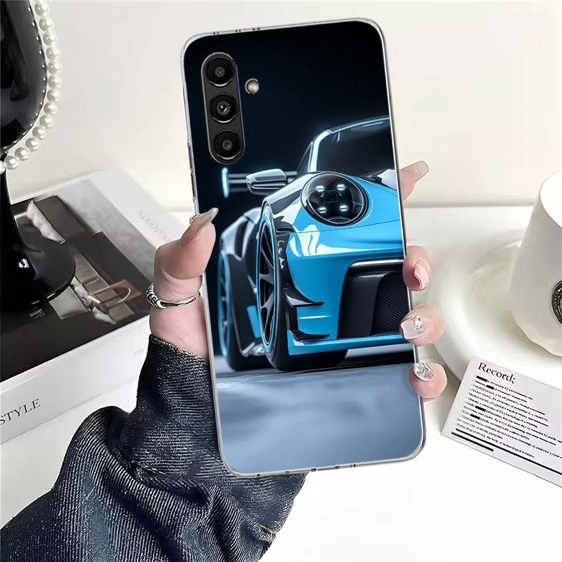 Чехол для телефона Спортивный автомобиль 911 для Samsung Galaxy A13 A14 A15 A16 A17 A53 A54 A55 A56 A57 A33 A34 A35 A36 A37 A23 A24 A25 A26 Galaxy