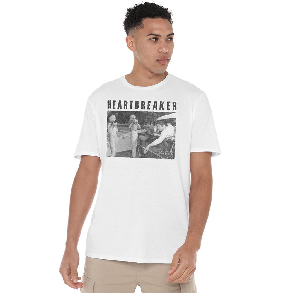 Elvis Presley Unisex Adult Heartbreaker T-Shirt