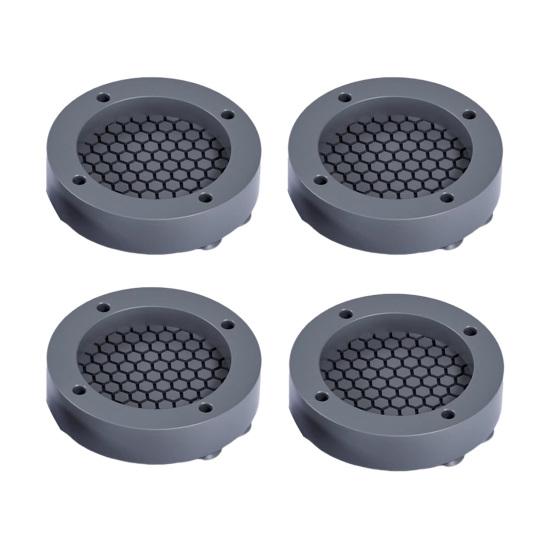 4 шт. амортизирующие коврики для ног, шумоподавление, противоскользящая круглая стиральная машина, мебельная кровать