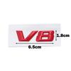 3D ABS Chrome Letters Car Fender Badge Sticker V8 Emblem Logo S600 W222 S500 W140 CL600 M275 CLS63