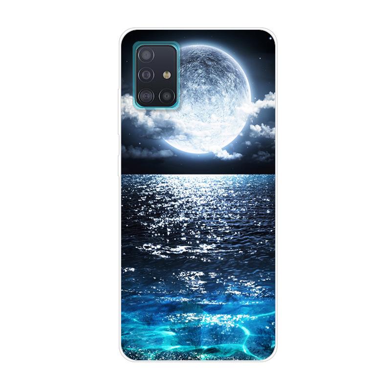 Для чехла Samsung Galaxy A71 A51 M31 Чехол M31S Мягкий силиконовый задний чехол для Samsung A71 M31S Чехол A 51 Ударопрочный чехол M31 Чехол
