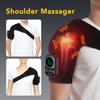 Electric Heating Shoulder Massager Brace APP Wireless Control Vibration Shoulder Massage Support Belt Strap For Arthritis Joint