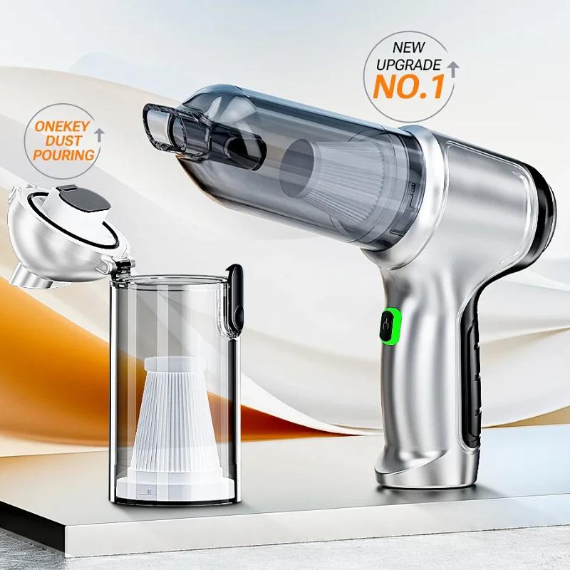 Автомобильный пылесос 638000Па Беспроводной Бесщеточный Мини Ручной Уборочная Машина Мощный Портативный Воздуходувка Пылесос для Автомобиля Дома