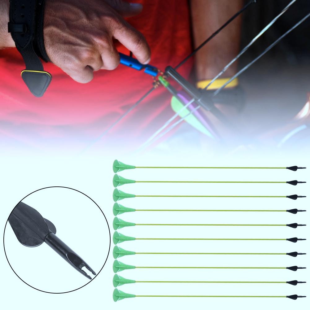 (10 шт./набор)Резиновая присоска Наконечник стрелы Детская игрушка Практика Стрельба из лука Наконечник стрелы Развлечение на открытом воздухе