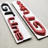 3D Metal Black Red Logo GT Line Emblem Car Trunk Badge For Peugeot 208 2008 205 508 5008 207 408 308 3008 GT Sticker Accessories