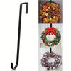 1/2/4pcs 12inch Wreath Hanger for Front Door Wreath Hook Over the Door Hanging Hook Household Multi-Purpose Storage Supplies