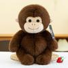 Snub Macaque Nosed Monkey Plush Toy Cute Cartoon Girl Children Holiday Doll Gift