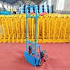 Portable Heavy Duty Industrial Six-Wheel Folding Truck Cart 150kg Load Capacity Rubber Hand Trolley Stair Climbing Feature