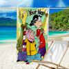Custom Name Beach Towel Edd Eddy Adventure Beach Towel, Soft Microfiber, Gift for Her/Him, Birthday, for Pool, Beach, Travel, Fan gifts