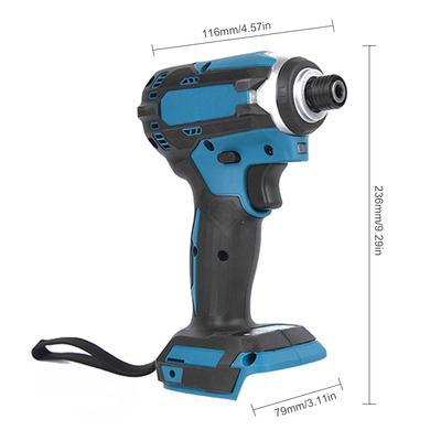 Бытовая многофункциональная отвертка, ударная дрель 18 В, бесступенчатая скорость, переключаемые способы вращения