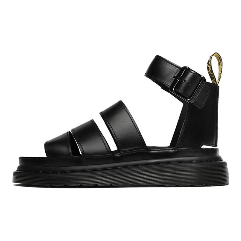 Dr. Martens Сандалии Clarissa 2 с кожаным ремешком Черные женские кроссовки Black-Brando 24477001