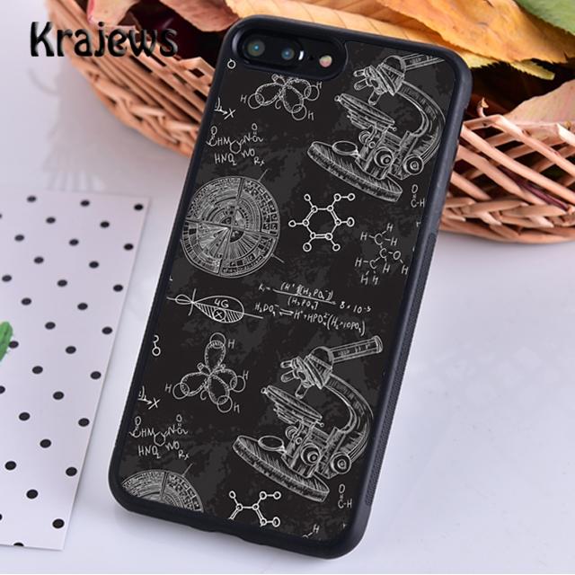Vintage Seamless Chemistry Laboratory For iPhone 17 Air 16 Phone Case Cover 15 14 plus 12 13 pro max