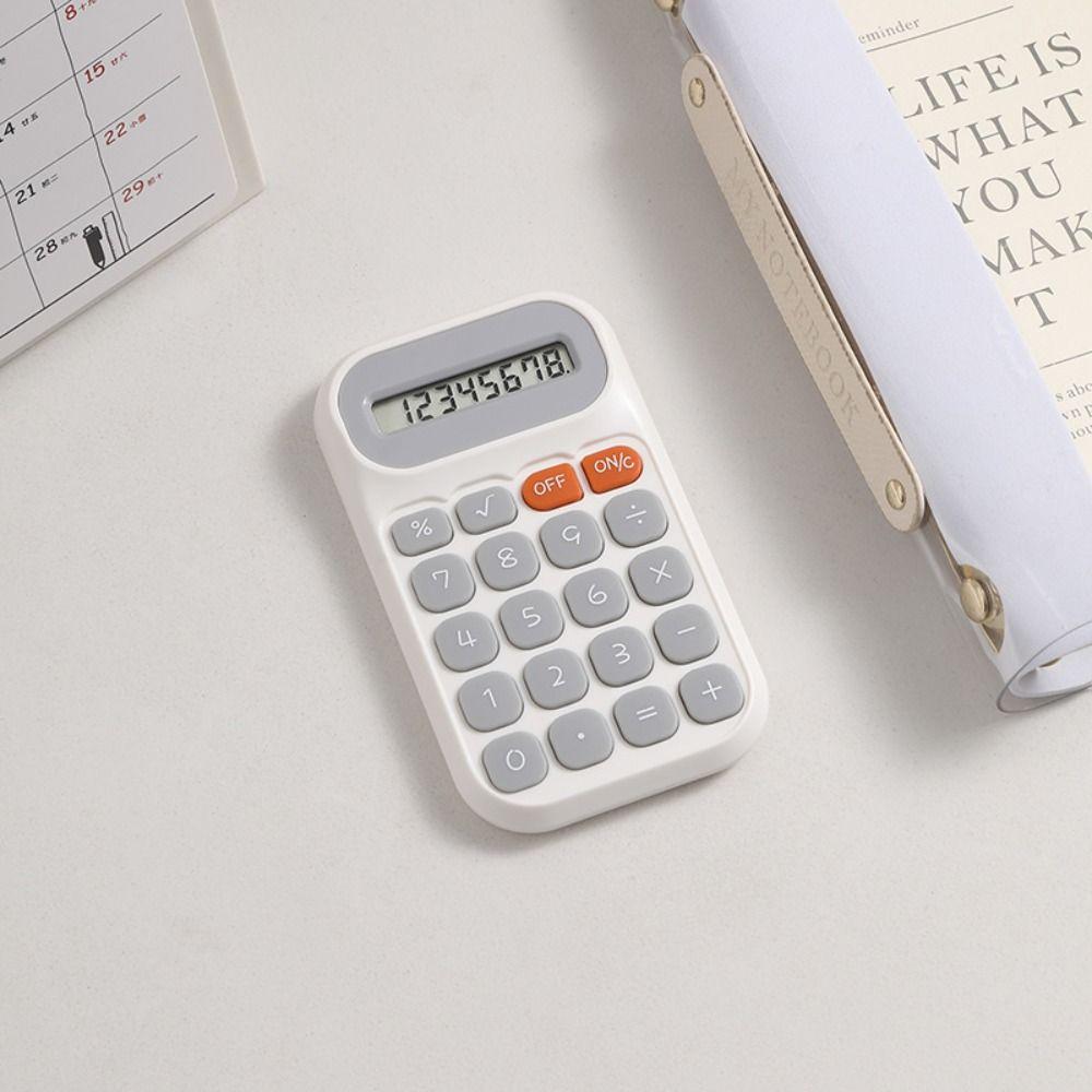 Large Screen Cute Calculator Mechanical Keyboard Mini Pocket Calculator Back To School