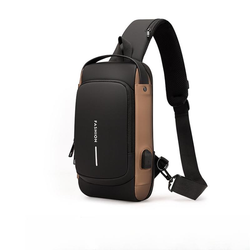Мужская сумка через плечо с защитой от кражи, кодовым замком, мотоциклетная сумка, уличная мода, мужская сумка, повседневная спортивная наплечная сумка, велосипедная нагрудная сумка