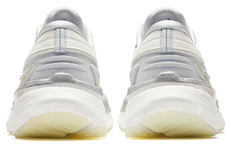 Women's Sneakers Anta Cushioning Abrasion Resistant Lightweight Low top Running Shoes Women's White