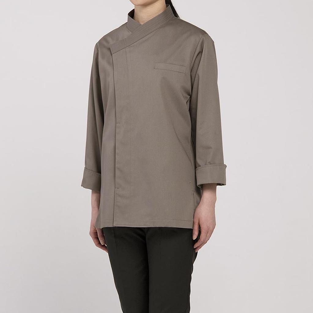 Seven Uniform EA3079-8 Пальто/Длинный рукав, Бежевый, Размер 4L