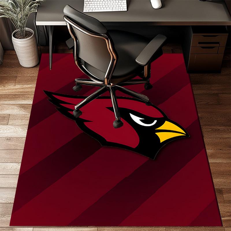 Cardinals Team Spirit Rug Game Carpet, Floor Mat for Bedroom Living Room Entryway Rug, Home Decor Idea Gift for Christmas birthday