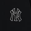 MLB Свитшоты New York Yankees Унисекс Черные С круглым вырезом Средняя стандартная посадка 3AMTB0431-50BKS