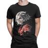 Унисекс Футболка с принтом Leon S Kennedy Resident Evil 9 Requiem Из чистой хлопка Одежда для женщин и мужчин Удобные футболки