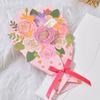 3D Mother's Day Greeting Card Pop Up Folding Message Card New Blessing Bouquet Card