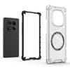 For Xiaomi Redmi Note 14 Pro 4G Case Compatible with MagSafe Honeycomb Design TPU+PC Phone Cover