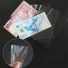 100 шт./кор. Держатель для банкнот, альбом для монет, сумка для хранения, коробка для фотокарт, ПВХ-страница, бумажные деньги, чехол для коллекции ботанических образцов, прозрачный органайзер