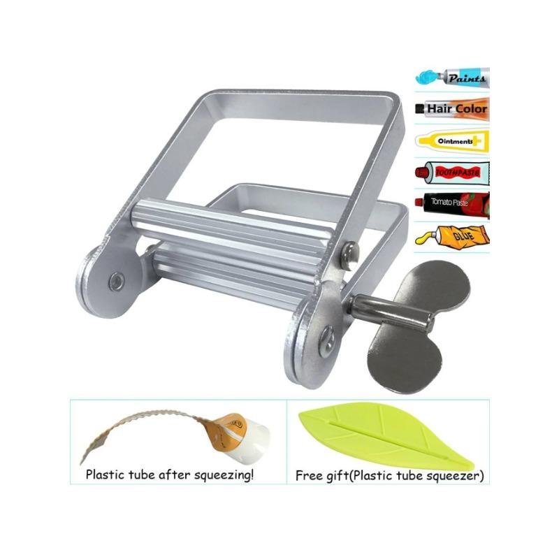 Премиальный Сверхпрочный Нержавеющий Стальной Пресс для Тюбиков Зубной Пасты, Краски, Многоцелевой Инструмент-Ролик для Косметики и Лекарств для H