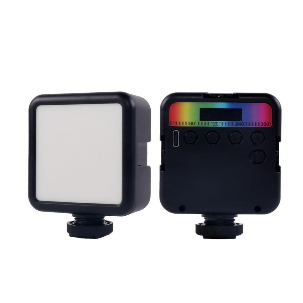 Портативная RGB кольцевая лампа для фотосъемки с регулируемой теплой/холодной настройкой