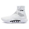 Li Ning Anti-5 High-Top Basketball Shoes Men Sneakers Standard-White ABFR009-3