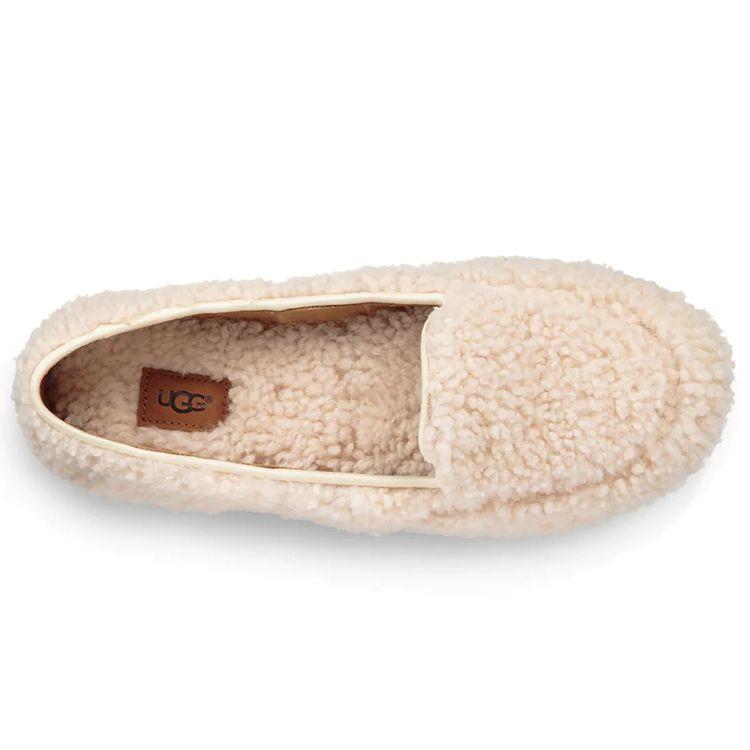 UGG Туфли Haley Fluff Flat Shoes Женские туфли Off-White 1095108-NAT