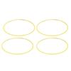 4Pcs Wheel Rim Protector Scratch Resistant Self Adhesive Wheel Rim Guard Trim Rings for 19in Wheel H