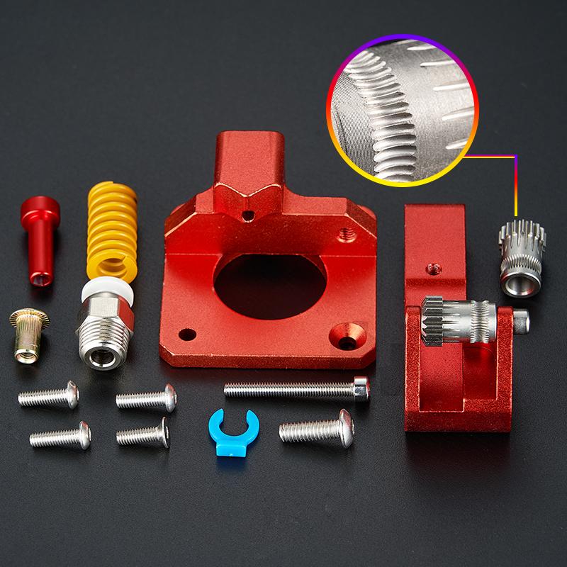 CR10S PRO ED3 Remote Direct Extruder Aluminum Extrusion Full Metal Bowden 3D Printers Ender 3 CR10 Parts with Dual Drive Gears
