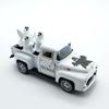 Vintage Halloween Alloy Truck Model with Ghostly Figurines Vehicle Collectible Ornament Farmhouses Home Office Decors