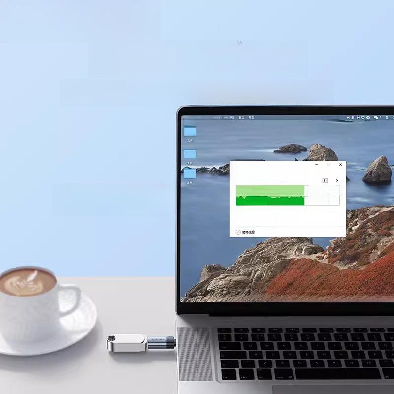 Адаптер PISEN Type-C на USB 3.2 OTG для телефонов Apple и Huawei
