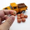 Осенние многоуровневые подносы Декор Металлический грузовик с искусственными тыквами Фермерский стиль Декор многоуровневых подносов для вечеринки в честь Дня благодарения Домашние кухни