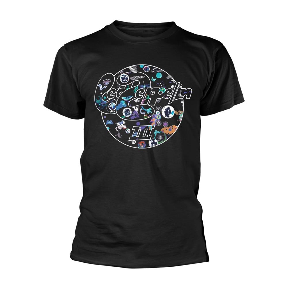 Led Zeppelin Футболка унисекс для взрослых III Circle
